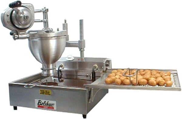 616B Cut-N-Fry for Hushpuppies – Includes Depositor, Plunger, Cylinder, Mount, Submerger, and Fryer