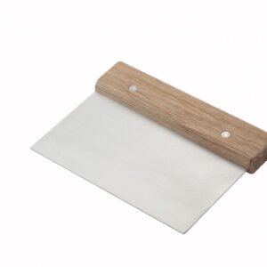 Dough Scraper/Cutter with Wooden Handle – Winco DSC-3