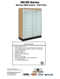 Spartan 98180-30 Self Serve Wallcase Full View 80 1/8″ X 30″ X 83 1/2″ (32 Tray Capacity) 2