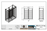 Spartan 98180-30 Self Serve Wallcase Full View 80 1/8″ X 30″ X 83 1/2″ (32 Tray Capacity) 5